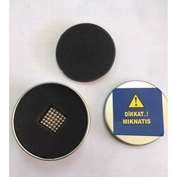Çin - Neodyum (Neodimyum) NeoCube Küre 3mm Magnet (1 takım, 216 adet)