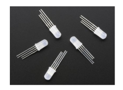  - NeoPixel 5 mm RGB LED (5li paket)