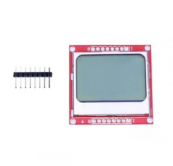 Çin - Nokia 5110 LCD Ekran - Kırmızı