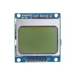 Uni-T - Nokia 5110 LCD Ekran - Mavi