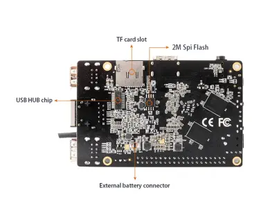 Orange Pi WIN PLUS Tek Kart Mini Bilgisayar SBC - A64 Quad A53 64 Bit, 2GB DDR3