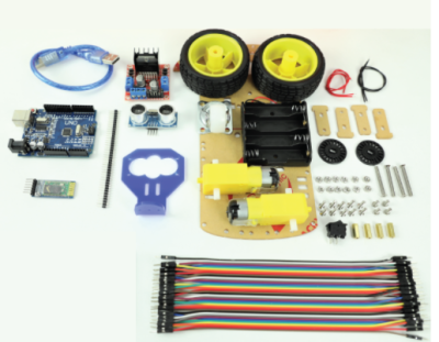 Arduino Uno Bluetooth Robot Araba Kiti