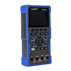 Owon - Owon HDS120 1 MHz 1 Kanal El Tipi Osiloskop ve Multimetre - 20.000 sayım, True RMS