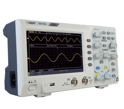 Owon SDS1022 Çift Kanallı Dijital Masa Tipi Osiloskop - 20Mhz, 100MSa/s