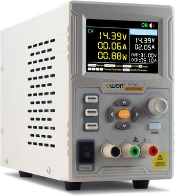 Owon SP3101 Laboratuvar Tipi Tek Kanal DC Güç Kaynağı - 150W, 0-10A, 0-30V