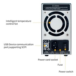 Owon SPE6053 Ayarlı Laboratuvar Tipi Güç Kaynağı - 300W, 0-60V, 0-5A - Thumbnail