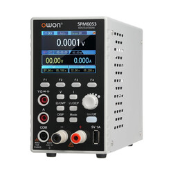 Owon SPM6053 Programlanabilir Lab Tipi DC Güç Kaynağı - 300W, 0-60V, 0-5A - Thumbnail