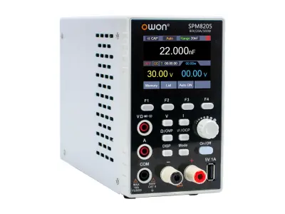 Owon SPM8205 2 in 1 Ayarlı Güç Kaynağı + Multimetre - 80V, 20A, 500W