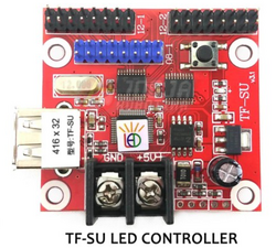 P10 Kırmızı LED Panel Set (Dijital Tabela, Kayan Yazı) - Thumbnail