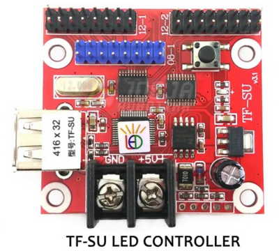 P10 Kırmızı LED Panel Set (Dijital Tabela, Kayan Yazı)