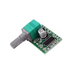 Çin - PAM8403 Mini Dijital Amfi Devresi Pot Ayarlı - 2x3W