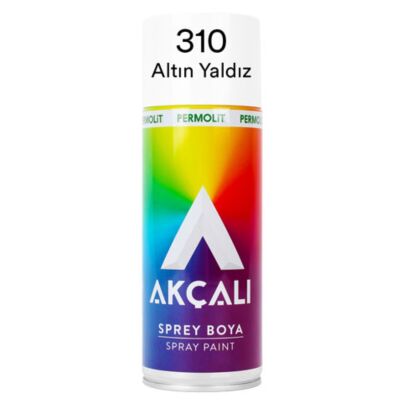 Permolit Akçalı Sprey Boya - 400mL, Altın Yaldız