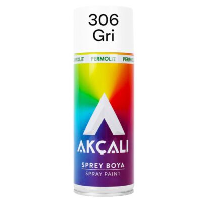 Permolit Akçalı Sprey Boya - 400mL, Gri