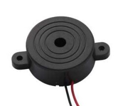 Çin - Piezo Buzzer (Devreli) - 12V, 96dB, 2.8Khz, 41.8mm Çap, Panele Monte