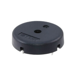  - Piezo Buzzer (Devresiz) - 3V, 60dB, 17mm Çap