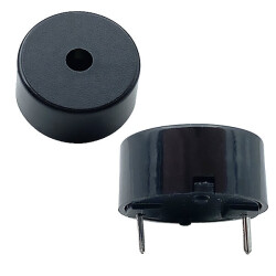 Çin - Piezo Buzzer (Devresiz) - 5V, 4Khz, 85dB, Sound Comp