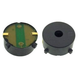 Çin - SMT Yüzeye Monte Piezo Buzzer (Devresiz) - 3V, 4Khz, 85dB, 23mm Çap
