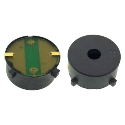 SMT Yüzeye Monte Piezo Buzzer (Devresiz) - 3V, 4Khz, 85dB, 23mm Çap