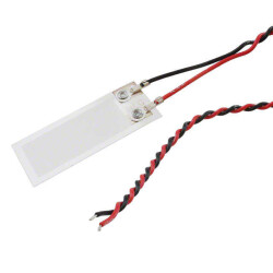 TE Connectivity - Piezoelektrik Film Titreşim ve Kuvvet Sensörü - Kablolu, 16x73mm, 40um, 2.78nF