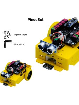 Pinoo Klasik Seri Robotik ve Kodlama Eğitim Seti (Tam Set)
