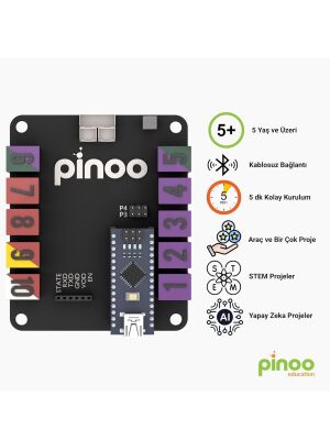 Pinoo Klasik Seri Robotik ve Kodlama Eğitim Seti (Tam Set)