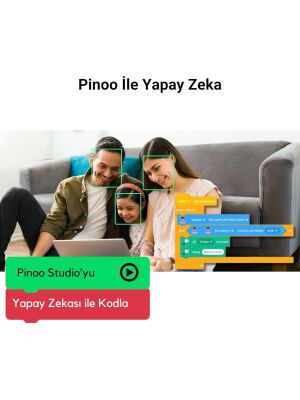 Pinoo Klasik Seri Robotik ve Kodlama Eğitim Seti (Tam Set)
