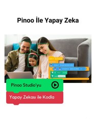 Pinoo Klasik Seri Robotik ve Kodlama İcat Seti - Thumbnail