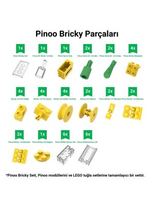 Pinoo Robotik ve Kodlama Education Start Seti (Bricky Serisi)