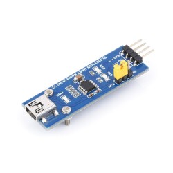 Waveshare - PL2303 USB - UART (TTL) Veri İletim ve Dönüştürücü Modülü - Mini, 24680