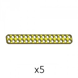 Robotis - Plate (SPD-2b15(Y)) | Robotis DREAM Uyumlu Plaka - Sarı | 5 Adet Robotis - Plate (SPD-2b15(Y)) | Robotis DREAM Uyumlu Plaka - Sarı | 5 Adet