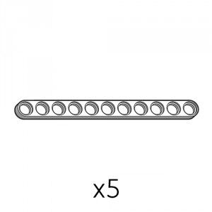 Plate (SPI-1b11(W)) | Robotis DREAM Uyumlu Plaka - BEYAZ | 5 Adet