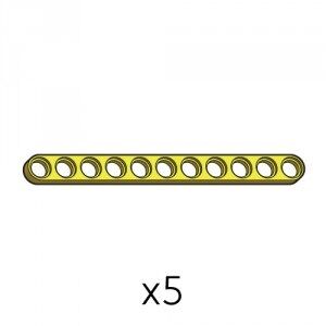 Plate (SPI-1b11(Y)) | Robotis DREAM Uyumlu Plaka - SARI | 5 Adet