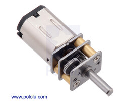 Pololu 380:1 Micro Metal Redüktörlü DC Motor LP 6V PL-4790 - Thumbnail