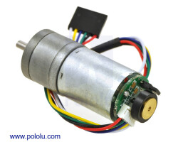Pololu - 34:1 Metal Redüktörlü Motor 25Dx64L MP 12V 220rpm 48CPR Enkoderli PL-3240 Pololu - 34:1 Metal Redüktörlü Motor 25Dx64L MP 12V 220rpm 48CPR Enkoderli PL-3240