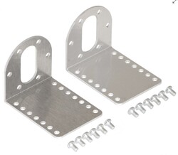 Pololu - Pololu 37D Metal Motorlar için L-Braket Montaj Aparatı Çifti PL-1084 Pololu - Pololu 37D Metal Motorlar için L-Braket Montaj Aparatı Çifti PL-1084