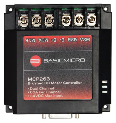 Pololu MCP263 İki Kanal İleri Motor Kontrol Kartı 34V 60A PL-3587