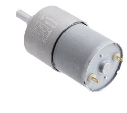 Pololu - Pololu Metal Redüktörlü Motor 37Dx57L 12V, 100rpm, Helikal Pinyon, PL-4745