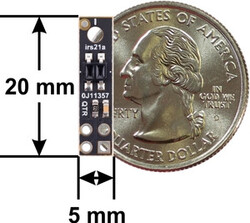 Pololu QTR-HD-01RC Yansımalı IR Sensör Dizisi ( Reflectance Sensor) PL-4101 - Thumbnail