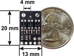 Pololu QTR-HD-03RC Yansımalı Sensör Dizisi ( Reflectance Sensor) PL-4103 - Thumbnail