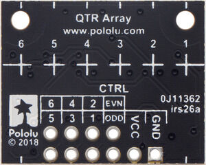 Pololu QTR-HD-06A Yansımalı Sensör Dizisi ( Reflectance Sensor) PL-4206