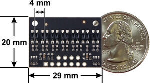 Pololu QTR-HD-07A Yansımalı Sensör Dizisi ( Reflectance Sensor) PL-4207