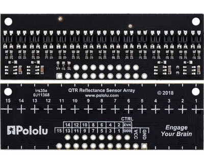 Pololu QTR-HD-15A Yansımalı Sensör Dizisi ( Reflectance Sensor) PL-4215