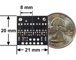 Pololu QTR-MD-03RC Yansımalı Sensör Dizisi ( Reflectance Sensor) PL-4143 - Thumbnail