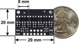 Pololu QTR-MD-04A Yansımalı Sensör Dizisi ( Reflectance Sensor) PL-4244