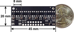 Pololu QTR-MD-06RC Yansımalı Sensör Dizisi ( Reflectance Sensor) PL-4146 - Thumbnail