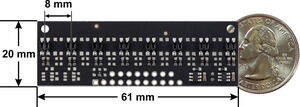 Pololu QTR-MD-08A Yansımalı Sensör Dizisi ( Reflectance Sensor) PL-4248