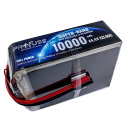 Profuse - Profuse 12S 44.4V Lipo (Li-Po) Lityum Polimer Batarya - 10000mAh, 60C