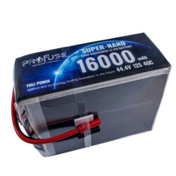 Profuse - Profuse 12S 44.4V Lipo (Li-Po) Lityum Polimer Batarya - 16000mAh, 60C