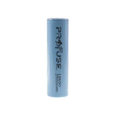 Profuse 18650 Li-ion (Lityum iyon) Şarjlı Pil - 3.7V, 2500mAh, Başsız