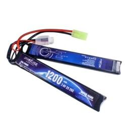 Profuse - Profuse 2S 7.4V Airsoft Lipo (Li-Po) Lityum Polimer Batarya - 1200mAh, 25C
